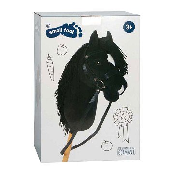 Small Foot - Stokpaard Zwart Eddie