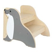 Small Foot - Children's Stool Seal Wildlife