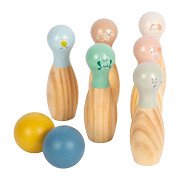 Small Foot - Bowling-Spiel Garden Buddies - 8 Stück.