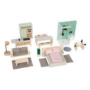 Small Foot - Scandinavian Style Dollhouse Furniture Set