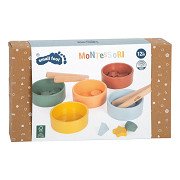 Small Foot - Wooden Montessori Sorting Game with Pliers