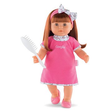 Corolle Mon Grand Poupon Baby Doll with Hair - Ambre, 36cm