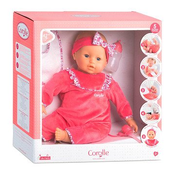 Corolle Mon Grand Poupon Baby Doll - Lila Chérie, 42cm