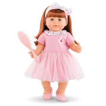 Corolle Mon Grand Poupon Babypuppe mit Haaren – Bernstein, 36 cm