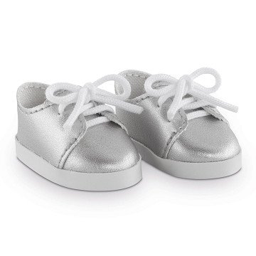 Ma Corolle - Puppenschuhe Silber