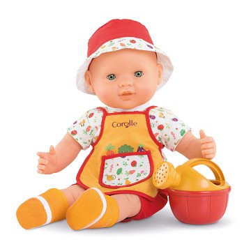 Corolle Mon Grand Poupon Babypuppe – Charly beim Gärtnern, 36 cm