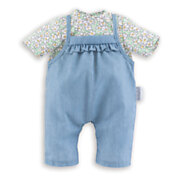 Corolle Mon Grand Poupon - Doll Blouse and Overalls, 36cm