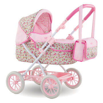 Corolle Mon Grand Poupon - Doll Carriage Floral