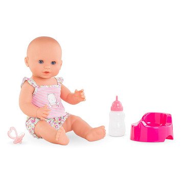 Corolle Meine große Puppe, Trink- und Pinkelpuppe – Emma, ​​36 cm