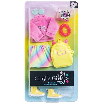 Corolle Girls - Doll Clothes Fluo Set Dressing Room