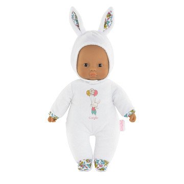 Corolle Mon Doudou Sweet Heart Baby Doll - Rabbit White, 30cm