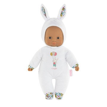 Corolle Mon Doudou Sweet Heart Babypuppe – Kaninchen weiß, 30 cm