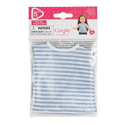 My Corolle T-Shirt mit Streifen, Blau, 36 cm