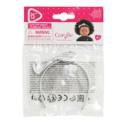 My Corolle Headband with Bow Silver, 36cm