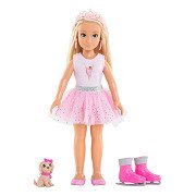 Corolle Girls - Valentine Ballerina Fashion Doll Set