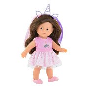 Corolle Mini Corrolines Romy Unicorn Doll, 20cm