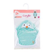 Corolle Badcape voor Babypop - Pinguin, 30cm