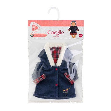Corolle Holidays Jas voor Babypop, 30cm