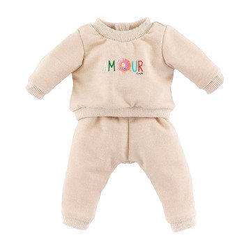 Corolle Beige Trainingsanzug für Babypuppe, 42 cm