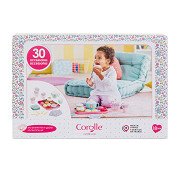 Corolle My Tea Set für Babypuppen, 30-teilig.