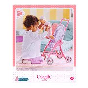 Corolle Kinderwagen Bloemen voor Babypop, 30cm