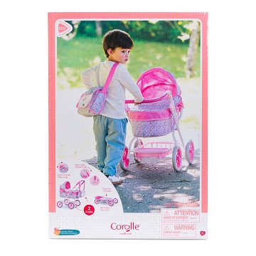 Corolle Doll Pram Flowers for Baby Doll 36-42cm
