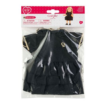 Corolle Black Dress for Baby Doll, 36cm