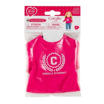 Corolle Fuchsia T-shirt for Dolls, 36cm