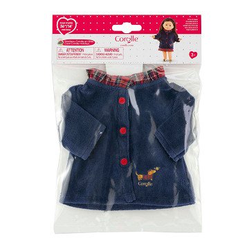 Corolle Weihnachtsmantel für Puppen, 36 cm