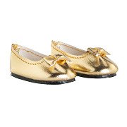 Corolle Goldene Ballerinaschuhe für Puppen, 36cm