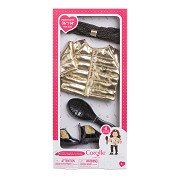 Corolle Couture Outfit-Set mit Zubehör für Puppen, 36cm