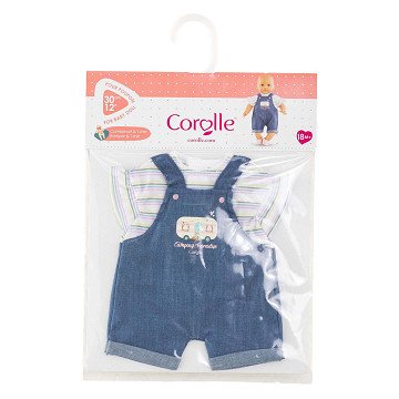 Corolle Jeans Overall met T-Shirt Kleine Ontdekker - 30cm