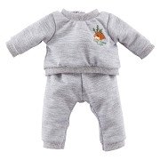 Corolle Grijs Joggingpak Kleine Ontdekker - 30cm