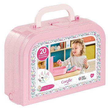 Corolle Beauty Case - 20 accessories - From 18 months