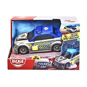 Dickie Polizeiauto grau mit Licht und Sound