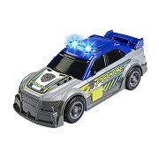 Dickie Police Car Gray with Light and Sound