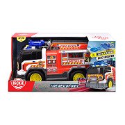 Dickie Brandweerwagen met Licht en Geluid