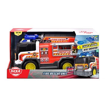 Dickie Brandweerwagen met Licht en Geluid