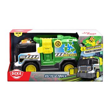 Dickie Recycling Truck with Light and Sound