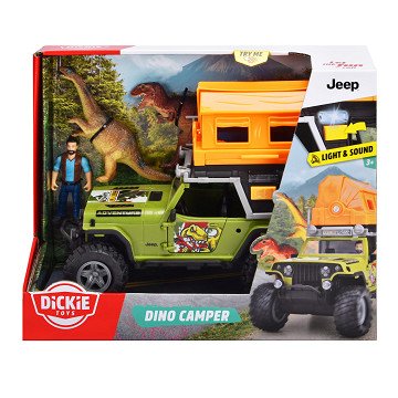 Dickie Dino Camper Playset, 4pcs.