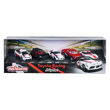Majorette Toyota Die-Cast Racing Cars Giftpack, 5pcs.