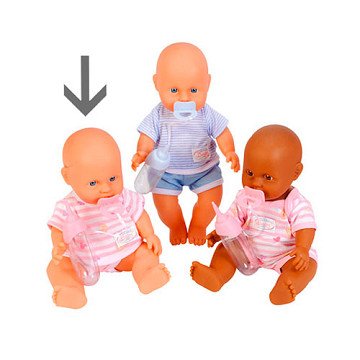 Helle Augen eines New Born Baby