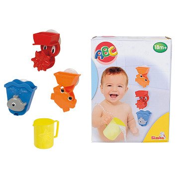 ABC Badespielset, 4-teilig