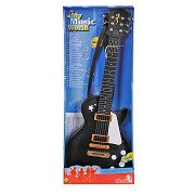 Rock guitar, black