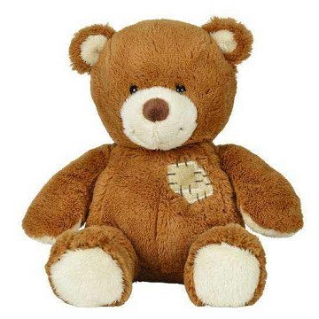Teddy Bear with Patch - Brown