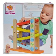 Eichhorn Wooden Raceway with 3 Cars