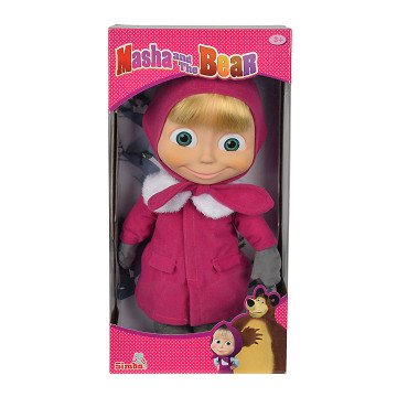 Masha en de Beer Zachte Pop, 40cm