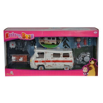 Masha and the Bear Ambulance Playset