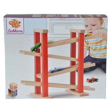 Eichhorn Autobahn van Hout mit 3 Rennwagen