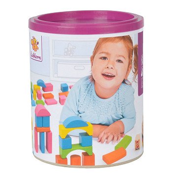 Eichhorn Wooden Blocks 75 pcs.